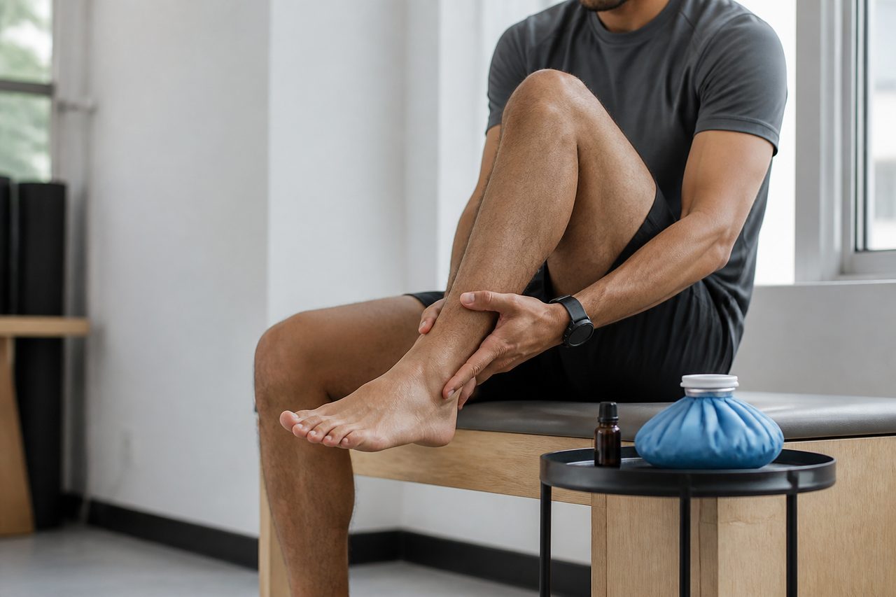 Huile essentielle pour entorse cheville : 5 précautions indispensables